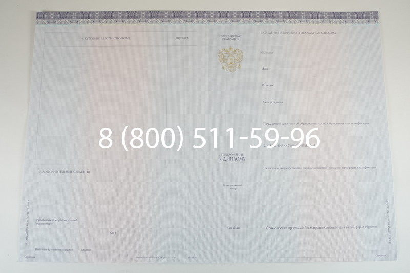 Диплом о высшем образовании (Киржач) 2014-2024 годов в Владикавказе